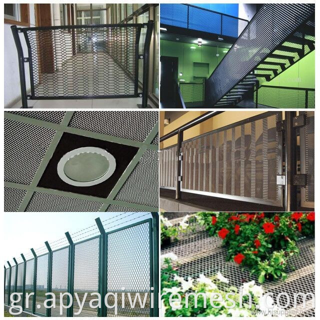 Silver Expanded Metal Mesh για το BBQ Grill Factory